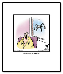 Get back in bed!!!