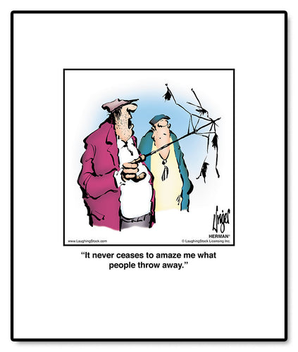 It never ceases to amaze me what people throw away.