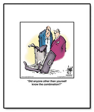 Load image into Gallery viewer, Did anyone other than yourself know the combination?