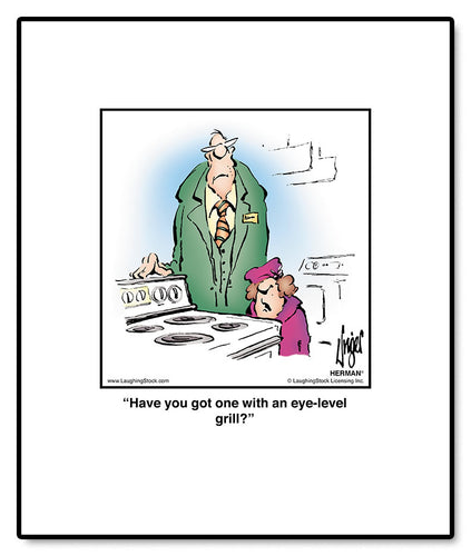 Have you got one with an eye-level grill?