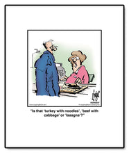 Load image into Gallery viewer, Is that ‘turkey with noodles’, ‘beef with cabbage’ or ‘lasagna’?