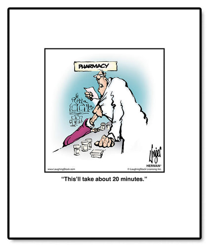 This’ll take about 20 minutes.