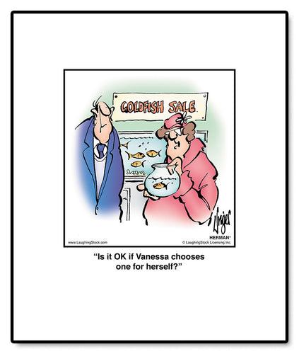 Is it OK if Vanessa chooses one for herself?