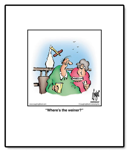 Where’s the weiner?