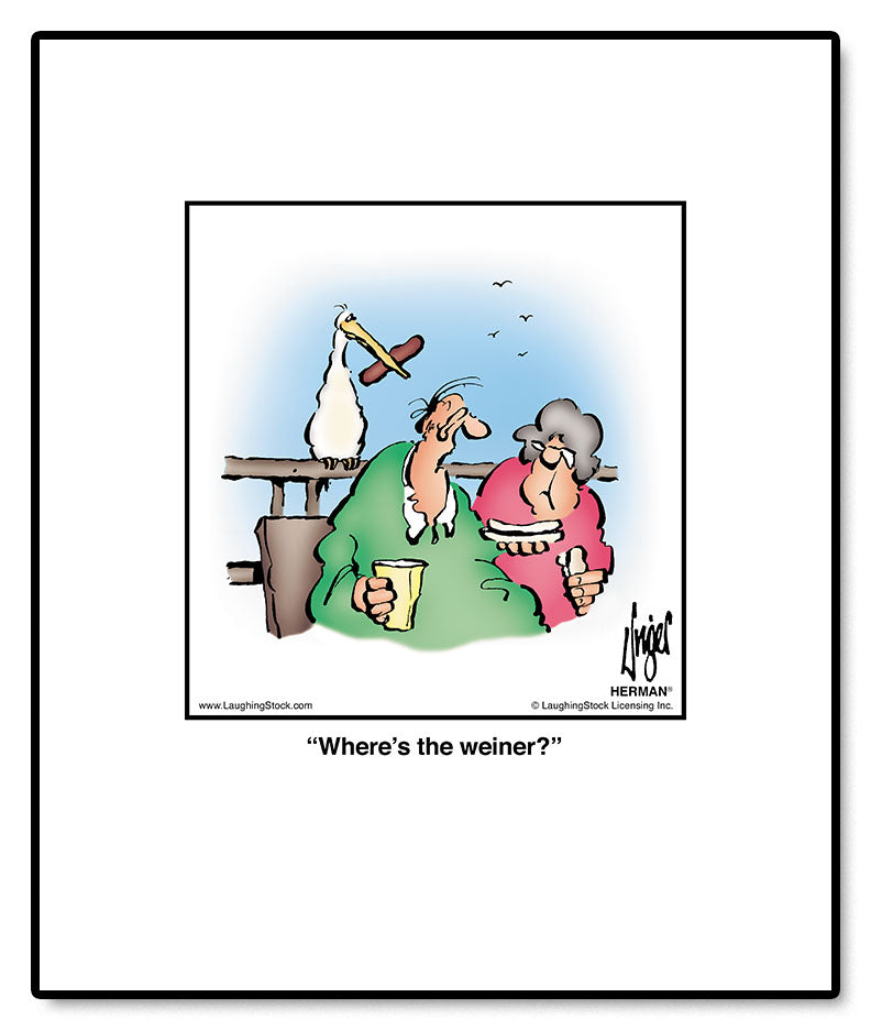 Where’s the weiner?