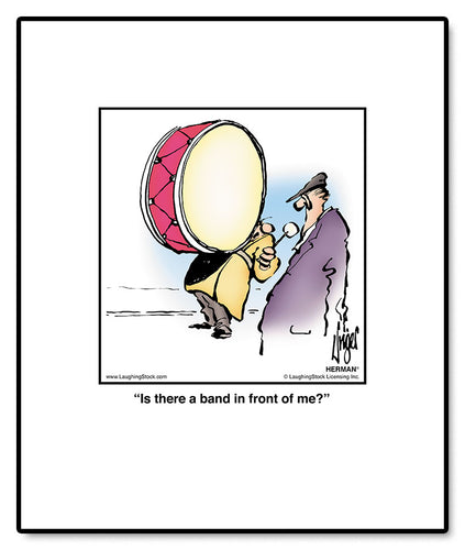 Is there a band in front of me?