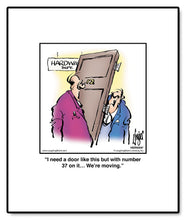 Load image into Gallery viewer, I need a door like this but with number 37 on it… We’re moving.