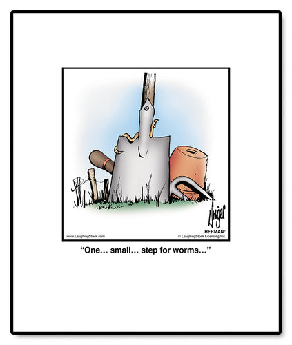 One… small… step for worms…