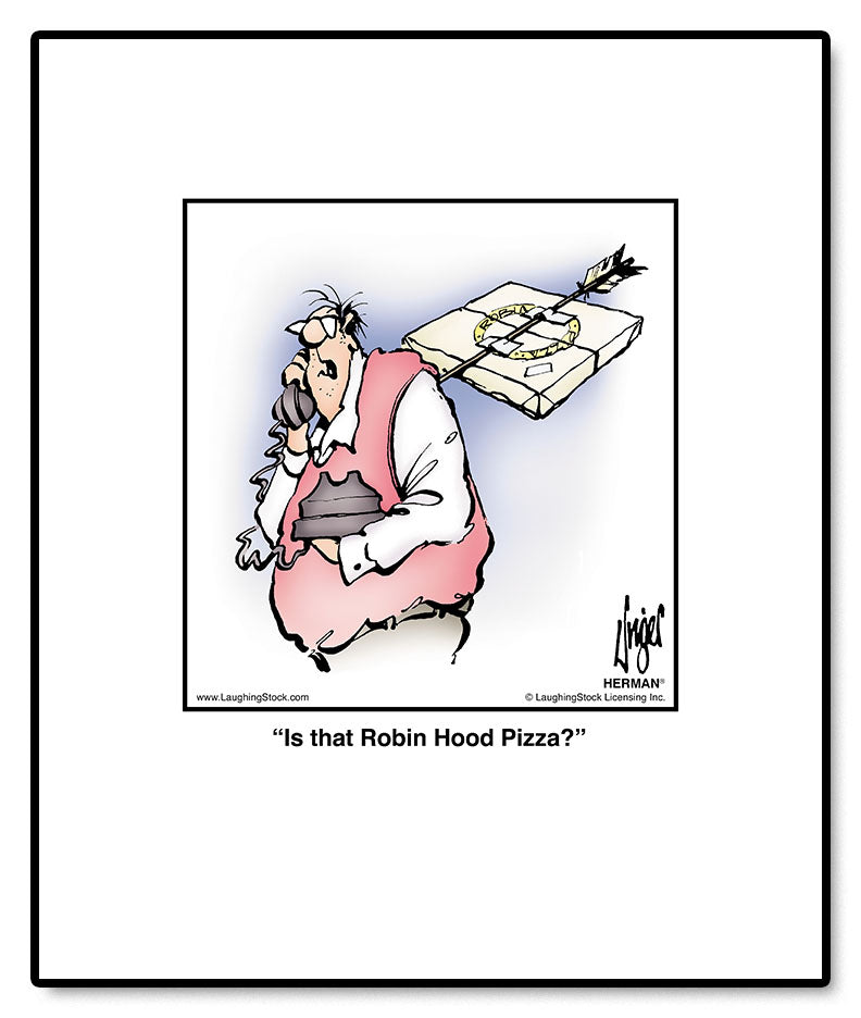Is that Robin Hood Pizza?