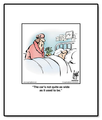 The car’s not quite as wide as it used to be.