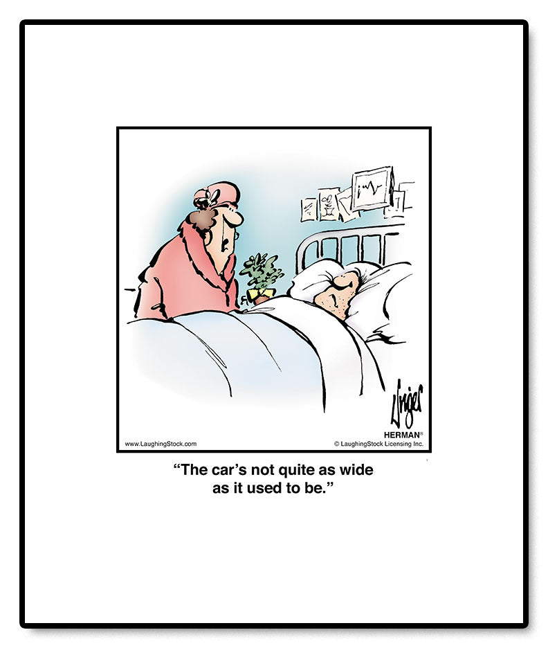 The car’s not quite as wide as it used to be.