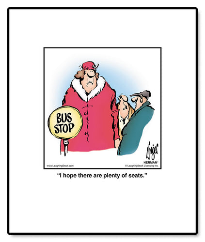 I hope there are plenty of seats.