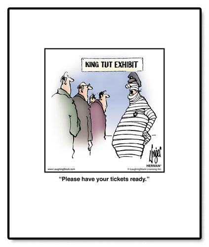 Please have your tickets ready.