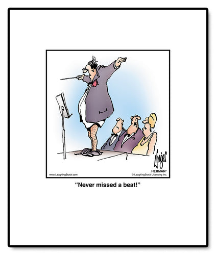 Never missed a beat!