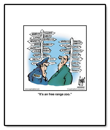 It’s an free range zoo.