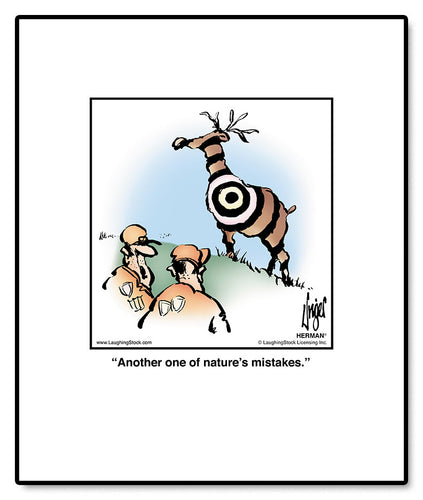 Another one of nature’s mistakes.