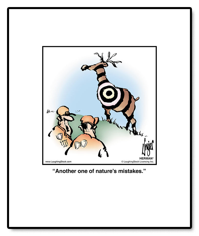 Another one of nature’s mistakes.