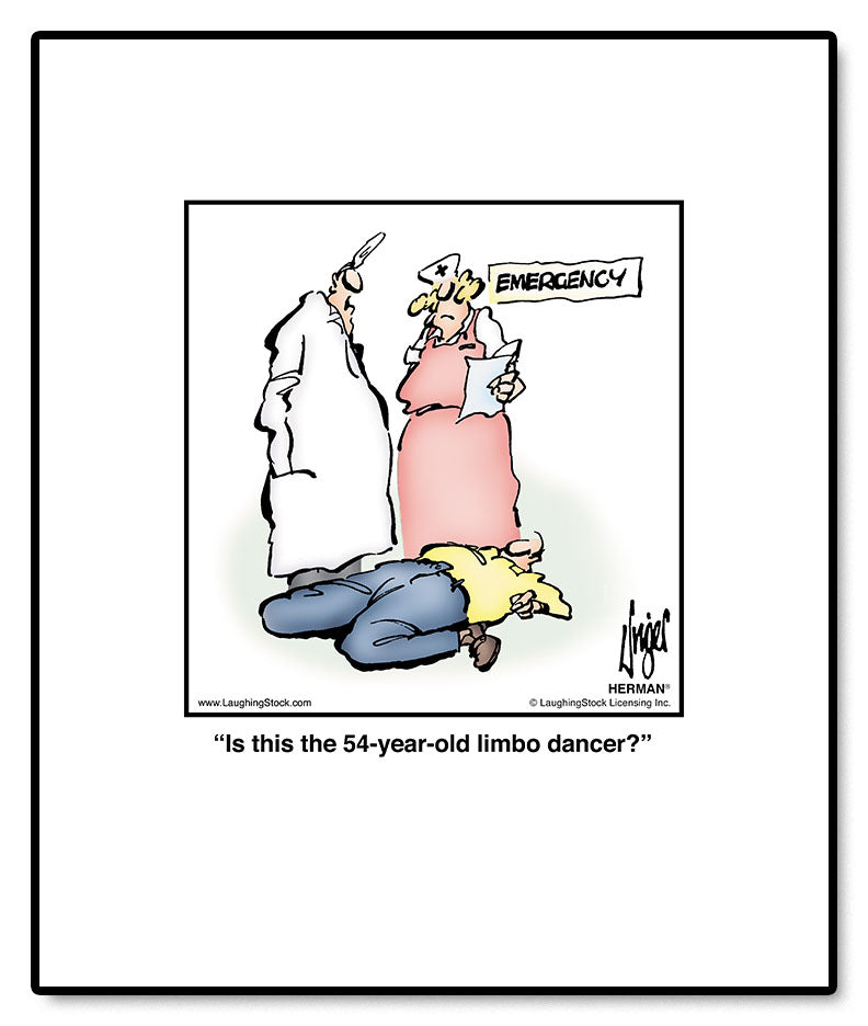 Is this the 54-year-old limbo dancer?