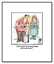 Load image into Gallery viewer, Look at this! Even the garbage pail’s got ulcers!