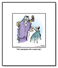 Load image into Gallery viewer, He’s equipped with a spare leg.