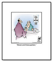 Load image into Gallery viewer, Eleven and three-quarters.