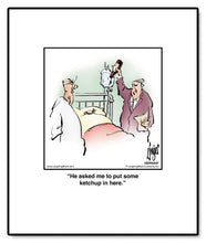 Load image into Gallery viewer, He asked me to put some ketchup in here.