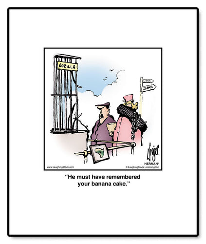 He must have remembered your banana cake.