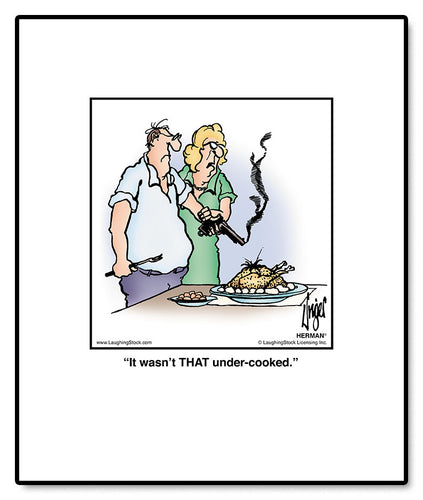 It wasn’t THAT under-cooked.