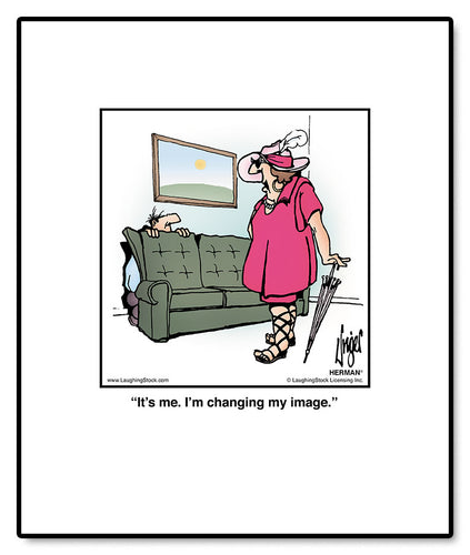 It’s me. I’m changing my image.