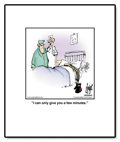 I can only give you a few minutes.