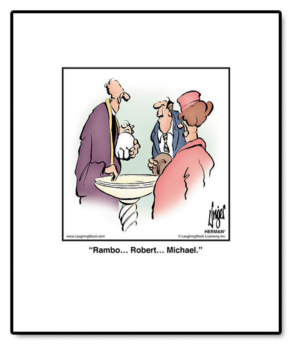 Rambo… Robert… Michael.