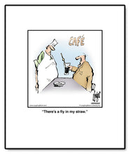 Load image into Gallery viewer, There’s a fly in my straw.