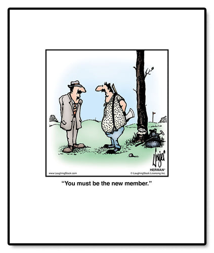 You must be the new member.