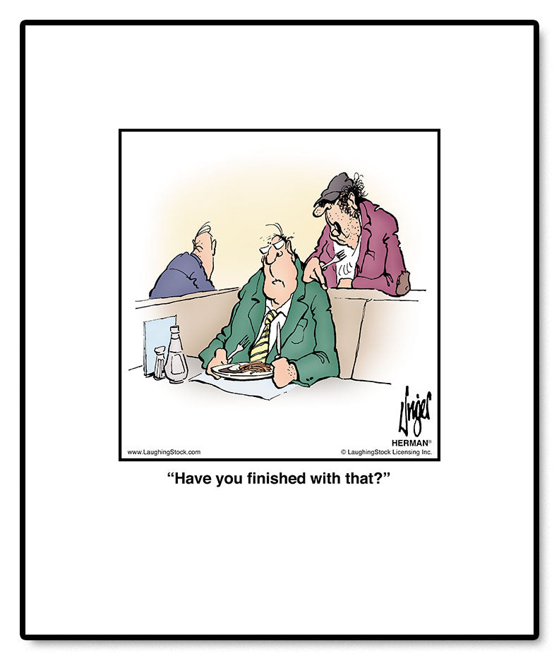 Have you finished with that?