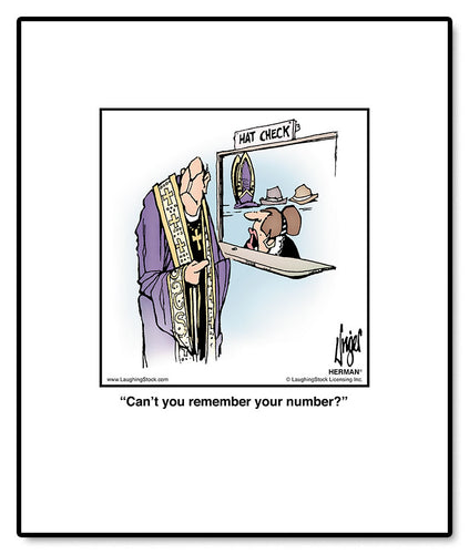 Can’t you remember your number?