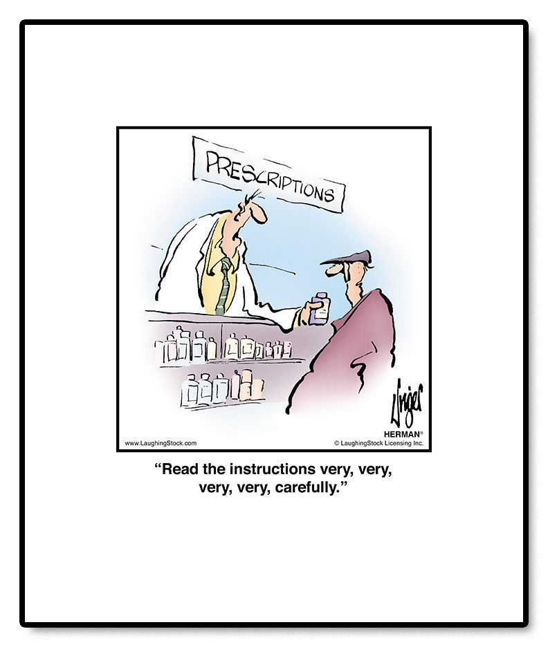 Read the instructions very, very, very, very, carefully.