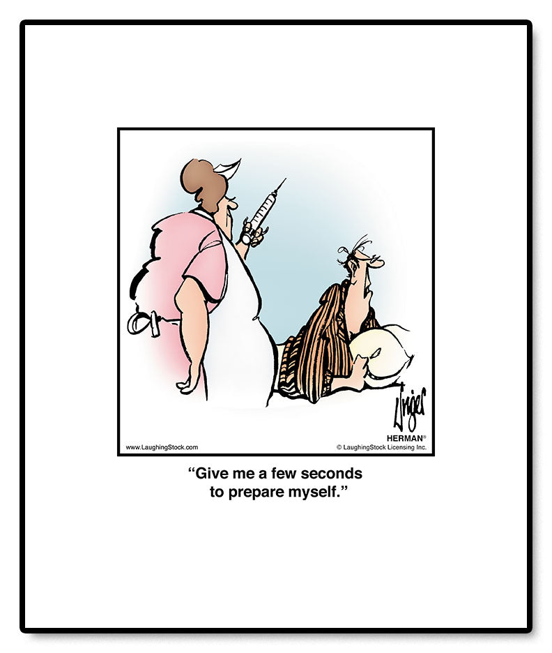 Give me a few seconds to prepare myself.