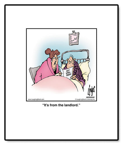 It’s from the landlord.