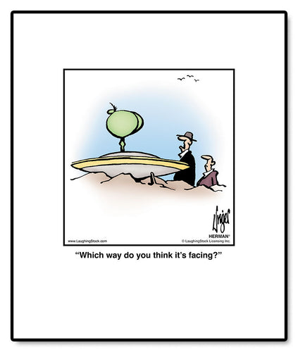 Which way do you think it’s facing?