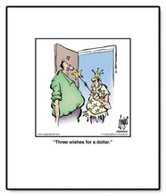 Load image into Gallery viewer, Three wishes for a dollar.