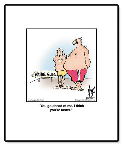 You go ahead of me. I think you’re faster.