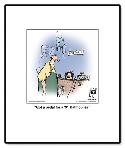 Got a pedal for a ‘91 Batmobile?