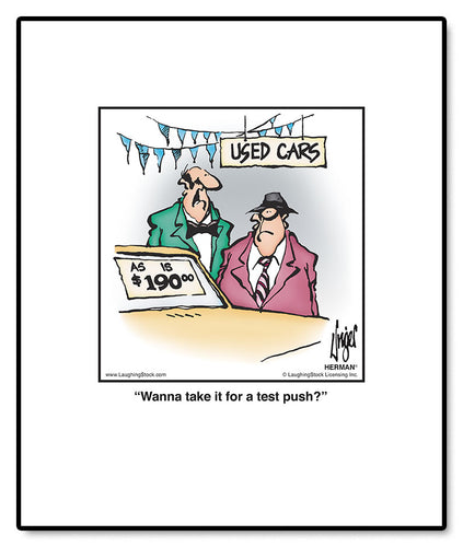 Wanna take it for a test push?