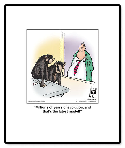 Millions of years of evolution, and that’s the latest model!