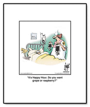 Load image into Gallery viewer, It’s Happy Hour. Do you want grape or raspberry?