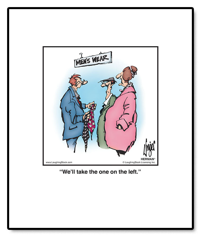 We’ll take the one on the left.