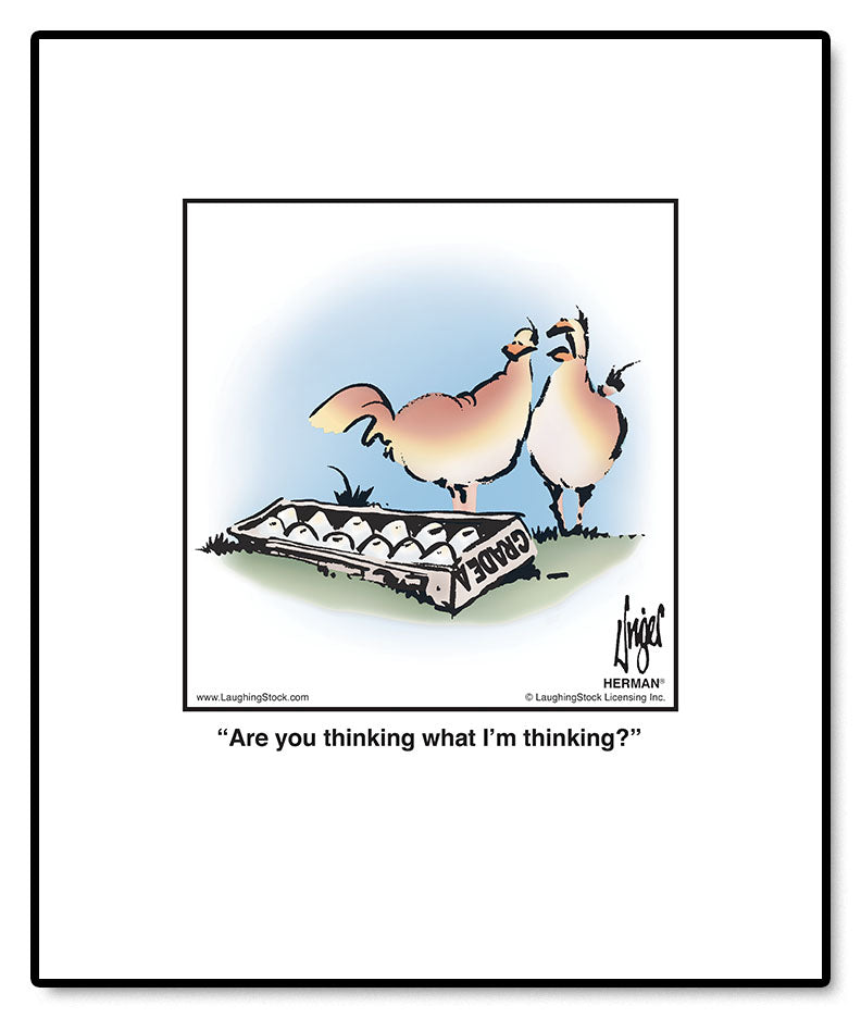 Are you thinking what I’m thinking?
