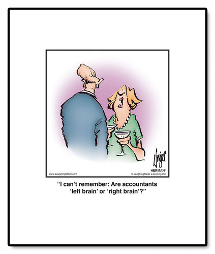 I can’t remember: Are accountants ‘left brain’ or ‘right brain’?