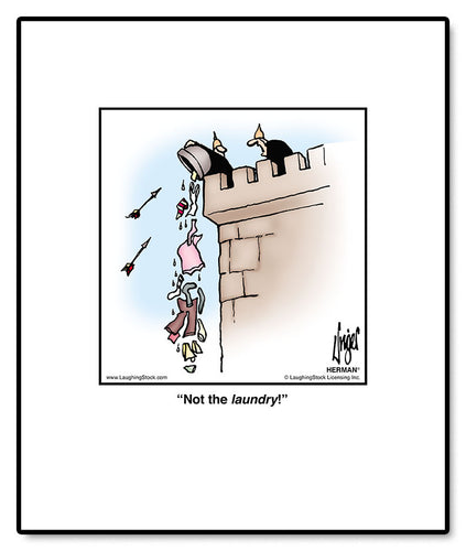 Not the laundry!