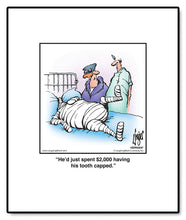 Load image into Gallery viewer, He’d just spent $600 having his tooth capped.